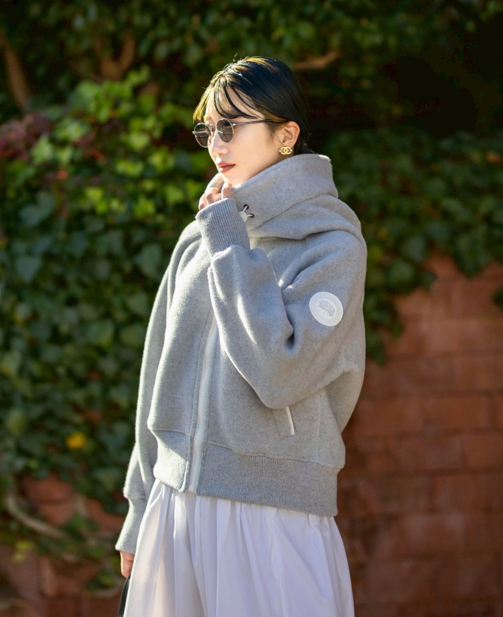 CANADA GOOSE Chilliwack Fleece Bomber White Label style 2025.11.11