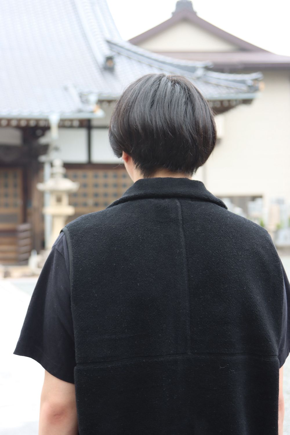 FreshService Wool Boa Zip-Up Vest(GU213-70205B) style.2021.9.13.