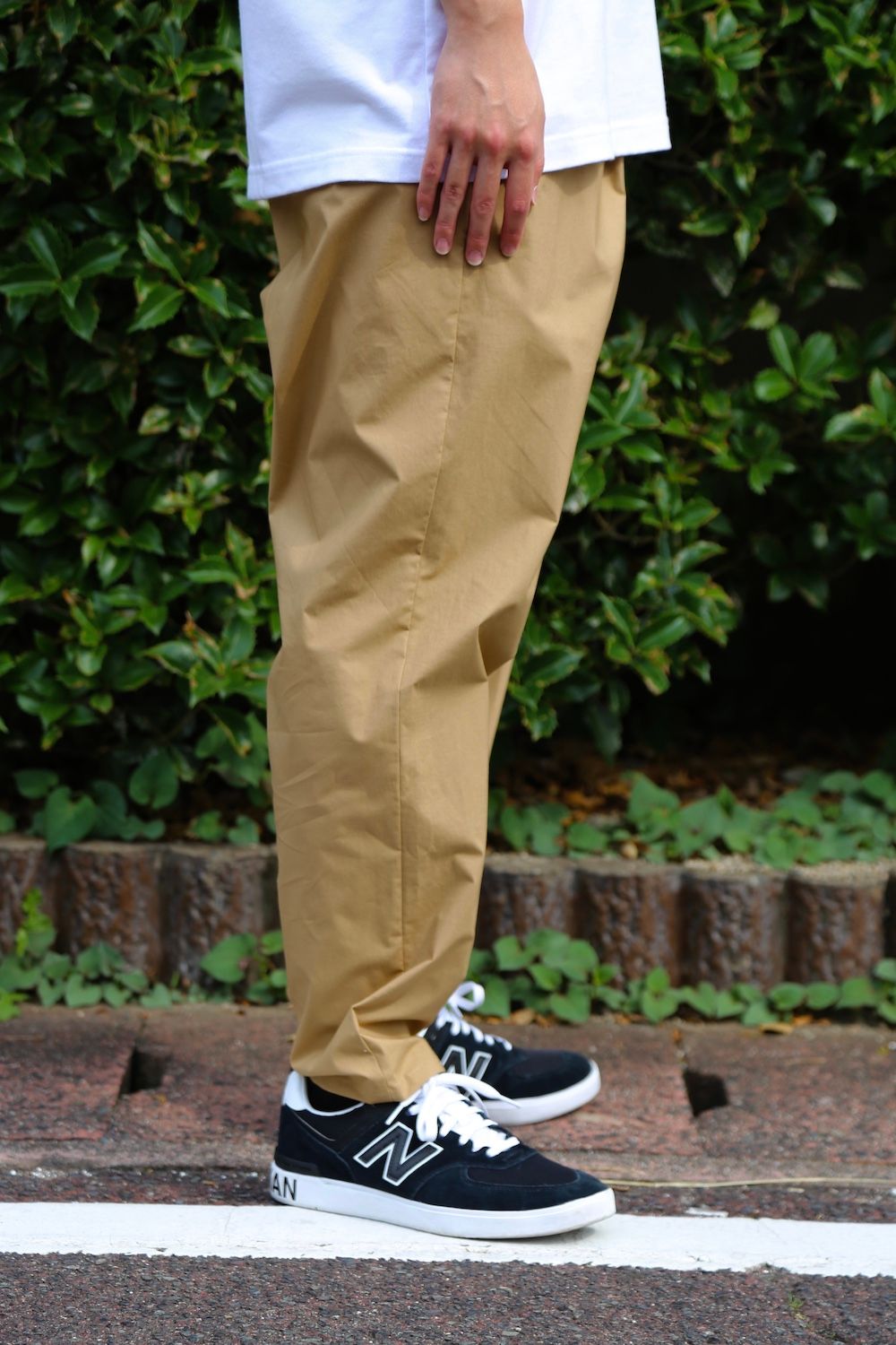 Graphpaper◇20SS/STRETCH TYPEWRITER CHEF PANTS/FREE/コットン