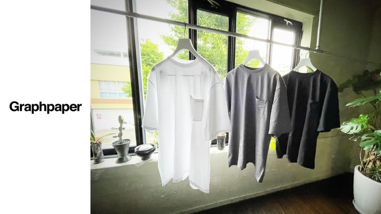 Graphpaper 2-Pack S/S Pocket Tee発売！