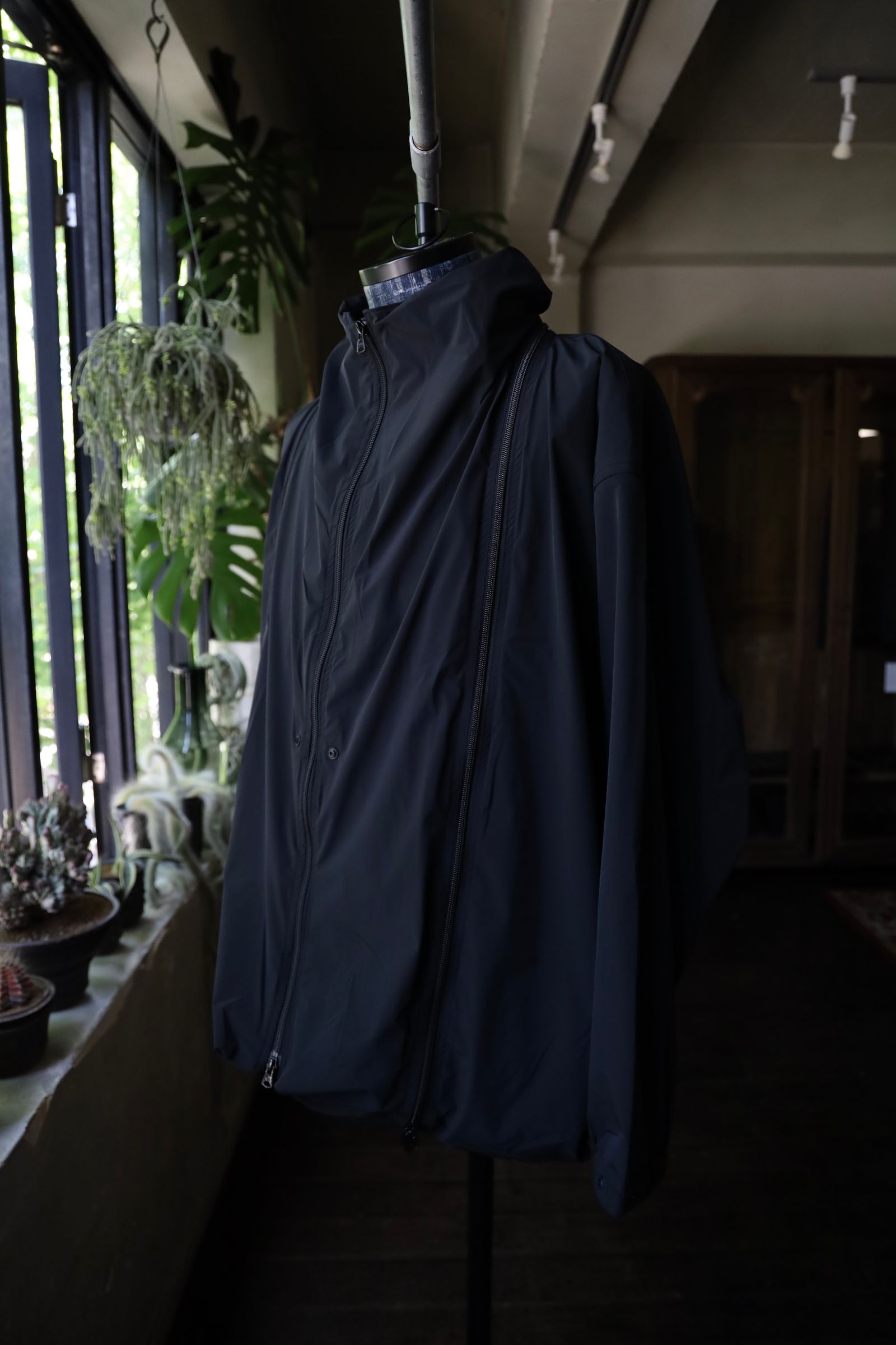is-ness イズネス24SS TECHNICAL VENTILATION JACKET(24SS_08_1006JK04)BLACK