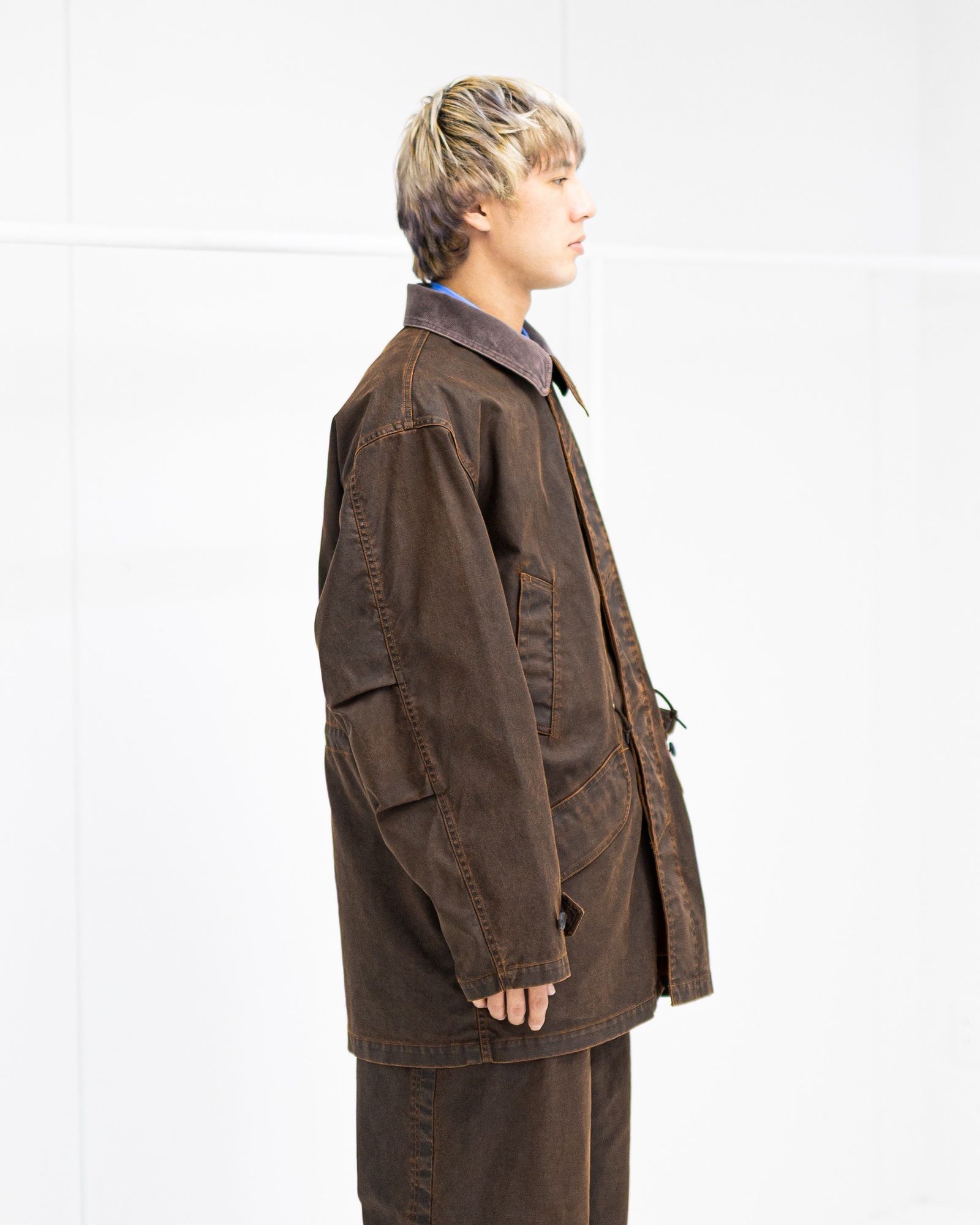 YOKE Corting Denim Work Half Coat 2月14日(土)新作発売！