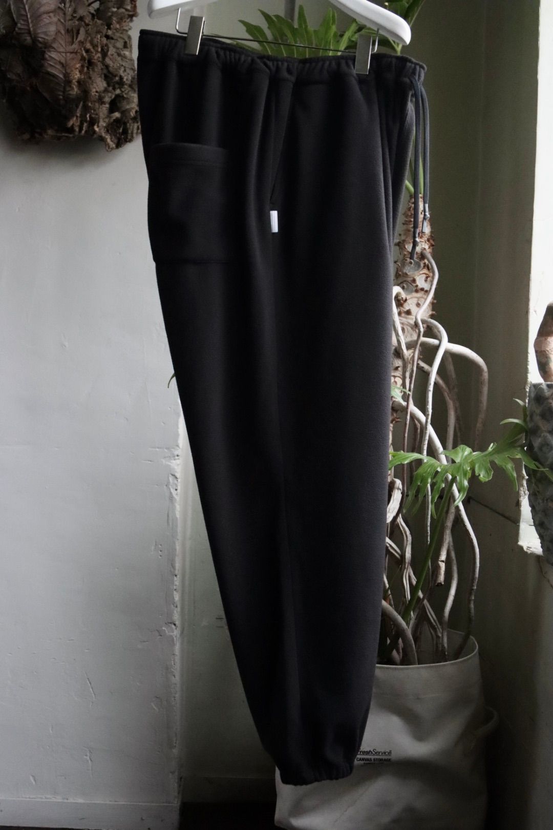 S.F.C 23FW SPOT WIDE FLEECE PANTS(SFCFW23SPP01)Black