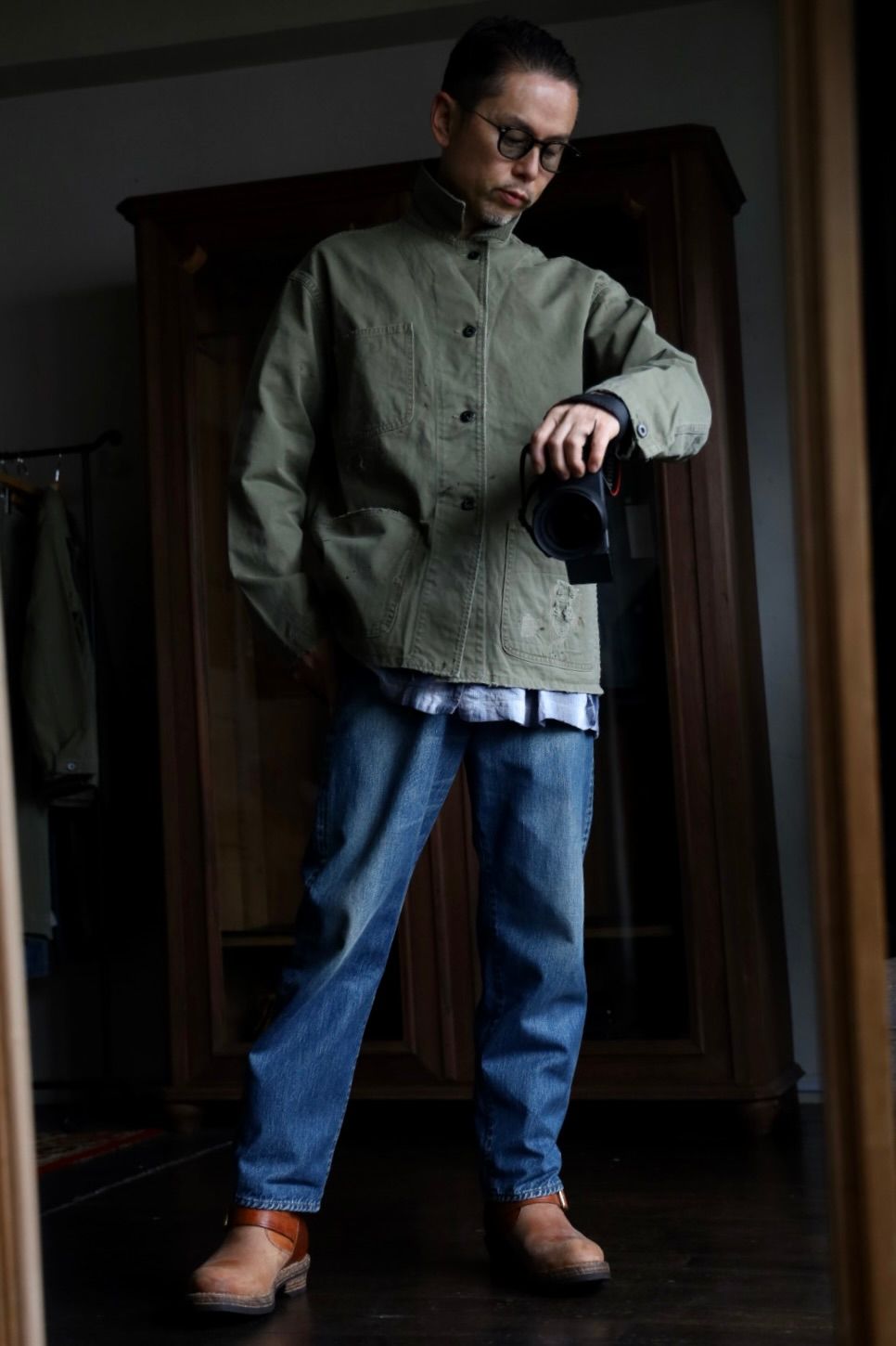 BOW WOW USN N-3 TWILL JKスタイル2025.3.16.