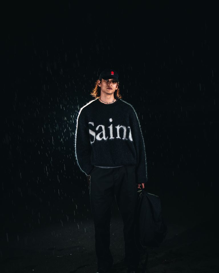 SAINT M×××××× - セントマイケル 23AWニット SAINT CREW NECK KNIT(SM 