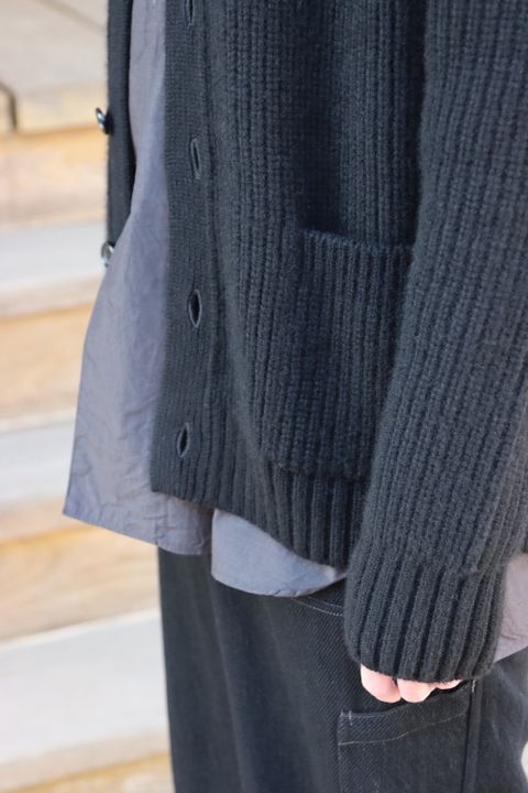 A.PRESSE  Fisherman Cardigan Sweater(21AAP-03-02M) style.2021.12.24