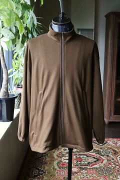 グラフペーパー 25AW Wool Smooth Flannel Track Blouson(GU253-30220B)BROWN☆10月4日(土)新作発売！