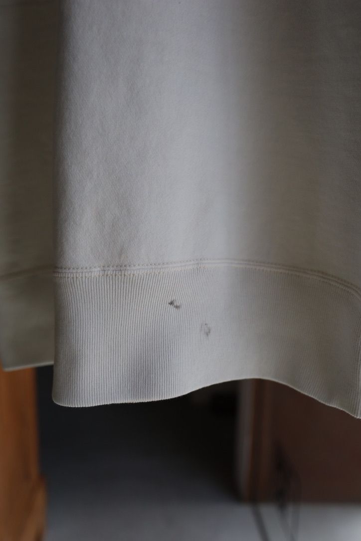 セントマイケル25SS BJ_CREW NECK SWEAT(SM-HR8-0000-C38)WHITE☆2月8日(土)発売！