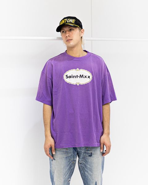 セントマイケル 26SS SAINT MXX_SS T-SHIRT(SM-MK8-0000-022)PURPLE☆4月29日(水)新作発売！
