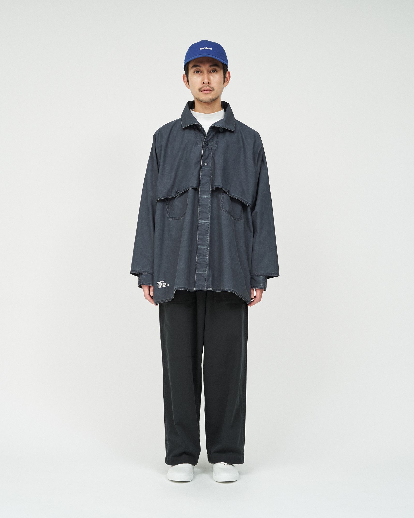 フレッシュサービス DOUBLE SLEEVE SHIRT (FSC253-50141)NAVY★10月11日(土)発売！