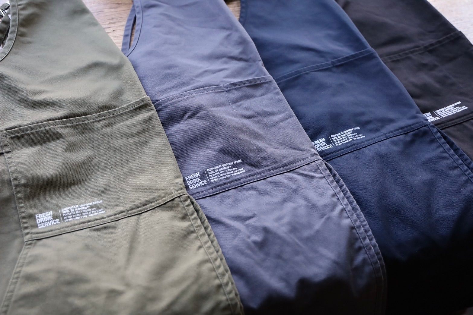 フレッシュサービス  FDS_CORPORATE UNIFORM APRON(FDS252-99087)NAVY