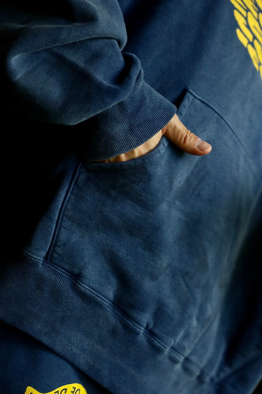 セントマイケル24AW ANGEL HOODIE(SM-YS1-0000-044)NAVY