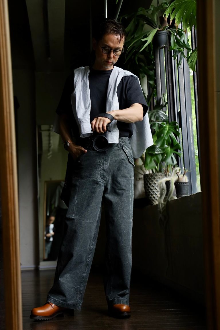 A.PRESSE - M-51 Custom Pants(24AAP-04-14H) OLIVE | mark 