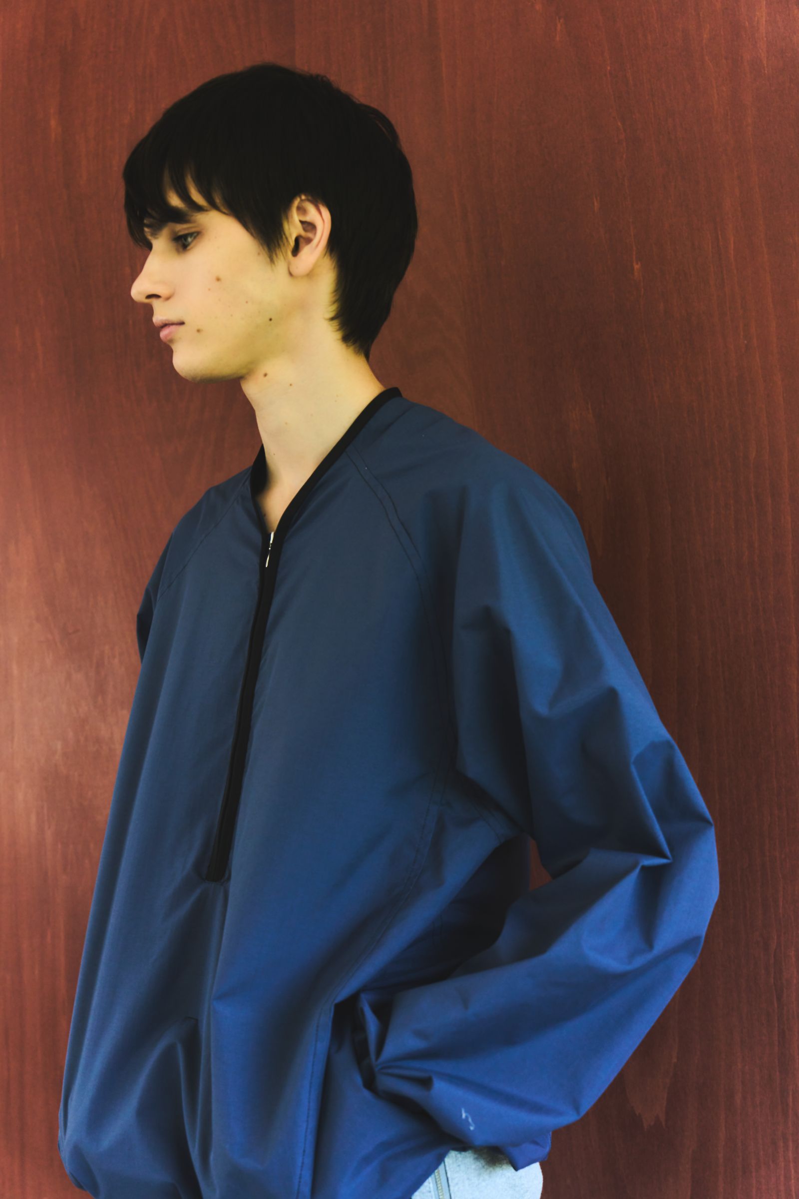 CHASSE チェイス26SS ナイロンシャツ NYLON SHIRT(26-SS-SH1)NAVY☆新作発売！