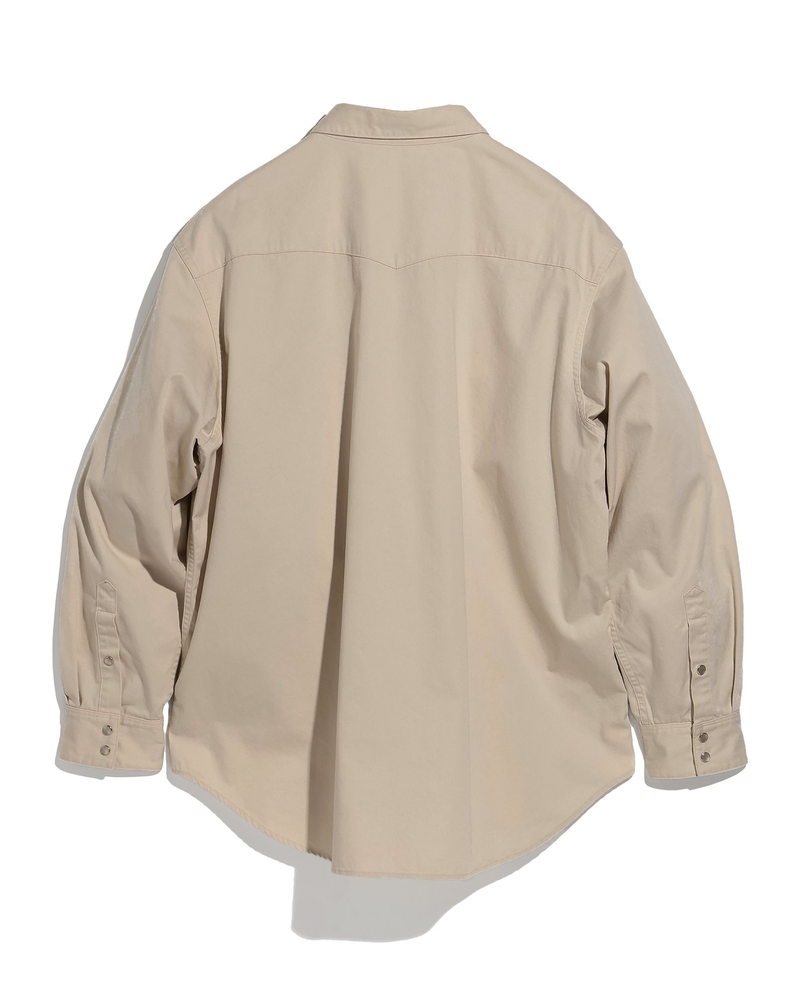ファウンダ 25SS WESTERN SHIRT(015D251004)BEIGE