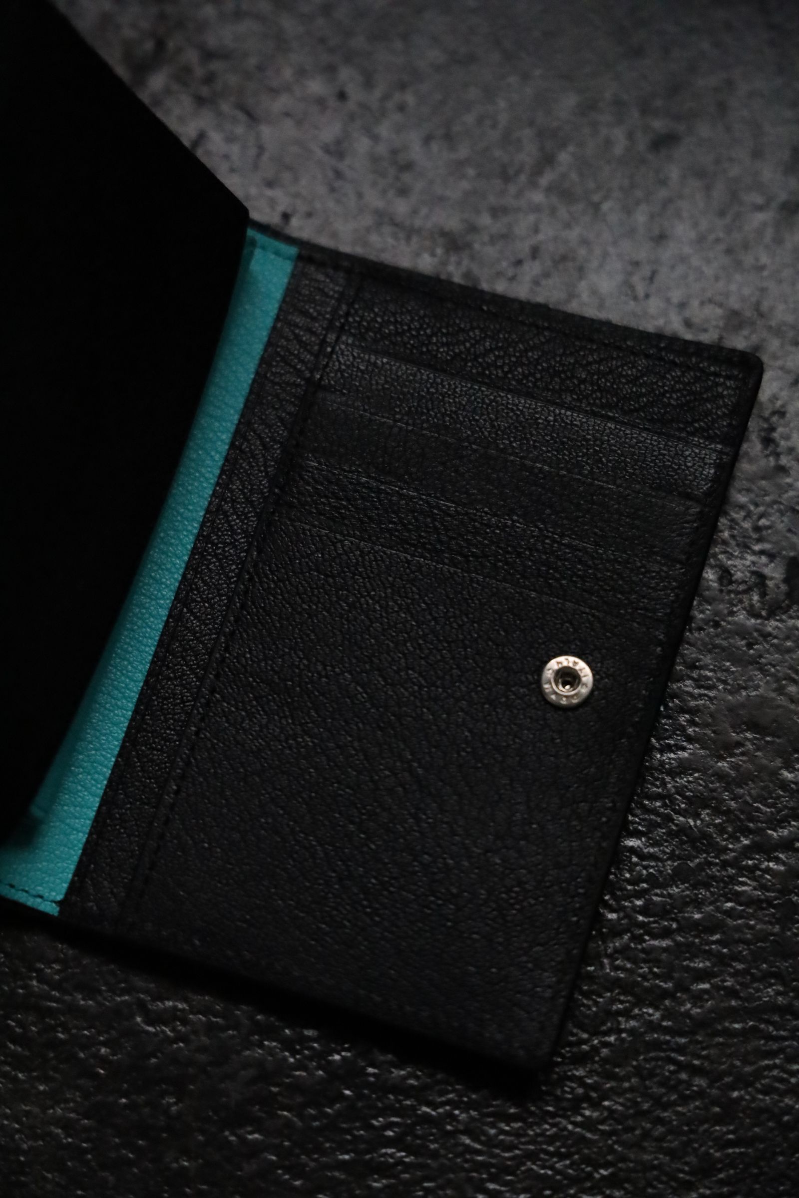 XOLO JEWELRY ショロジュエリー / Bilfold Wallet (XOWC003TEAL) YEAL