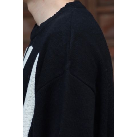 ©SAINT M×××××× WOOL SWTER SIN(SM-S21-0000-039)BLACK style