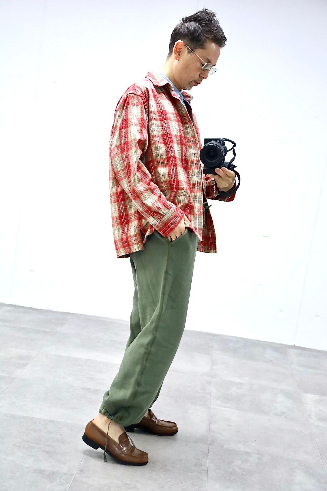アプレッセ 2026 STYLE1 Vintage Sweat Pants(26SAP-05-18)OLIVE☆2月21日(土)発売！