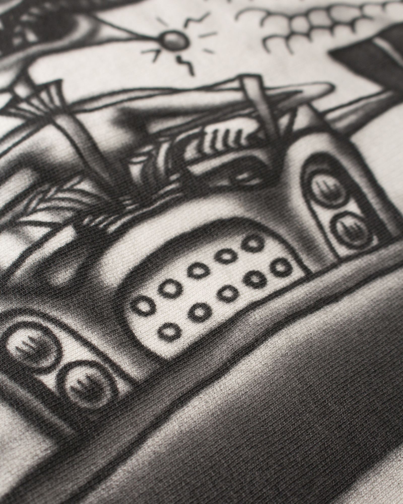 BOW WOW バウワウ SKETCH APOLLO SWEATSHIRTS(BW242-SASS)WHITE A GING