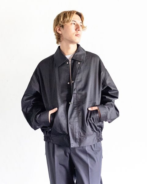 FreshService  CORPORATE BLOUSON(BLACK STRIPE)スタイル 8月24日(土)新作発売！