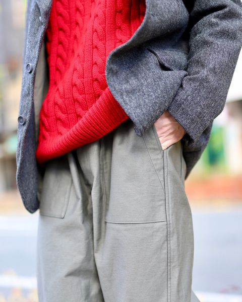 A.PRESSE アプレッセ 2023 Style2 Tweed Tailored Jacketスタイル