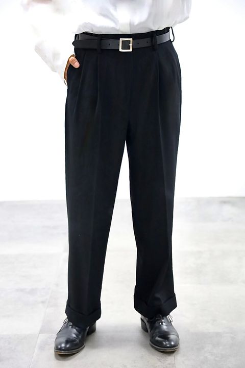 A.PRESSE 2026 STYLE2  Wool Double Breasted Jacketスタイル