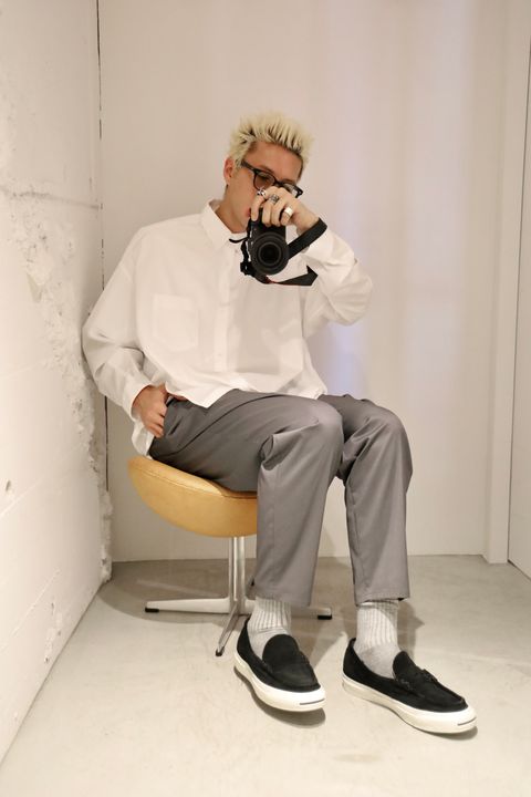 Graphpaper  Broad L/S Oversized Regular Collar Shirt 新作発売！