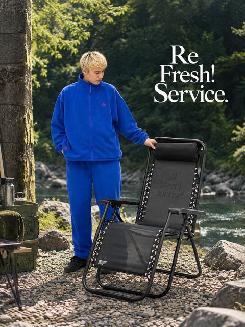 ReFresh!Service. FOLDING RECLINER CHAIR(FSR263-99078)BLACK☆9月19日(土)発売！