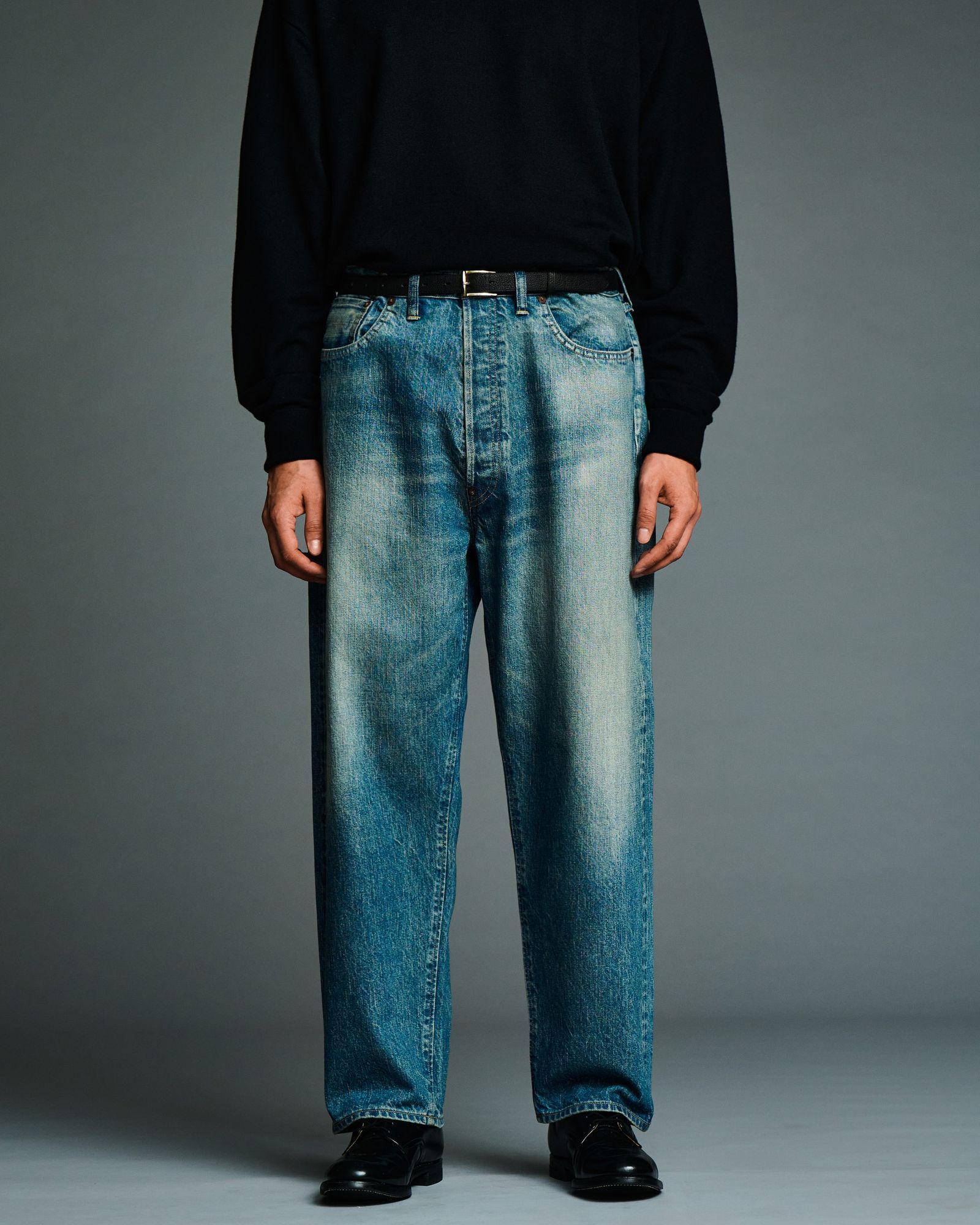 アプレッセ 2026 STYLE2 No.22 Washed Wide Denim Pants(AP-4003)INDIGO☆9月5日(土)発売！