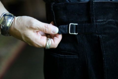 A.PRESSE Vintage Corduroy Trousersスタイル