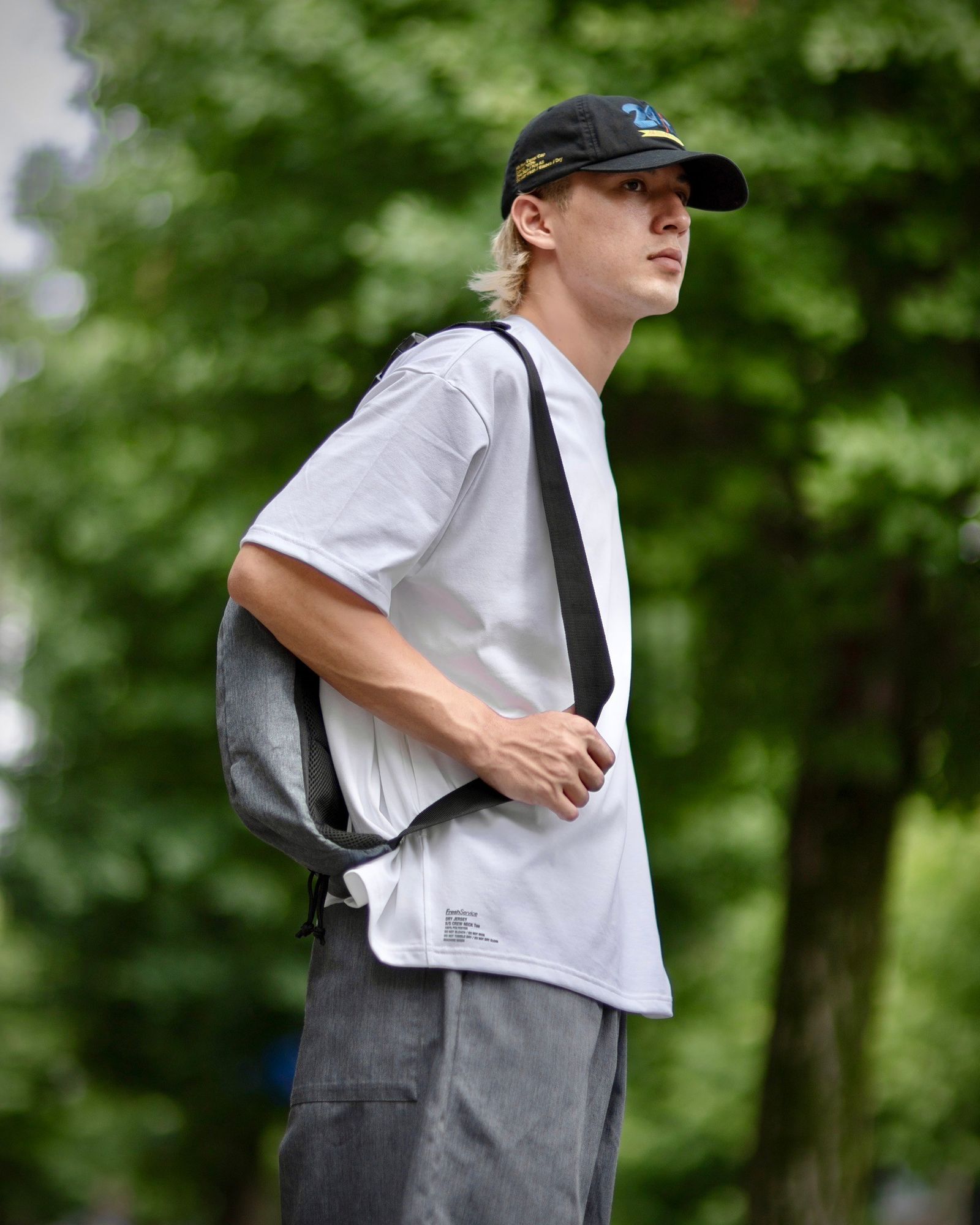 FreshService 新作DRY JERSEY S/S CREW NECK Tee(WHITE)style