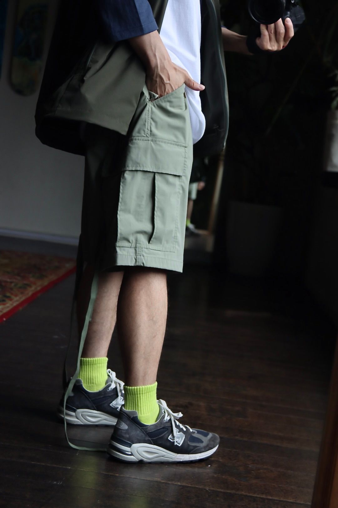 FreshService MICRO TYPEWRITER CARGO SHORTSスタイル