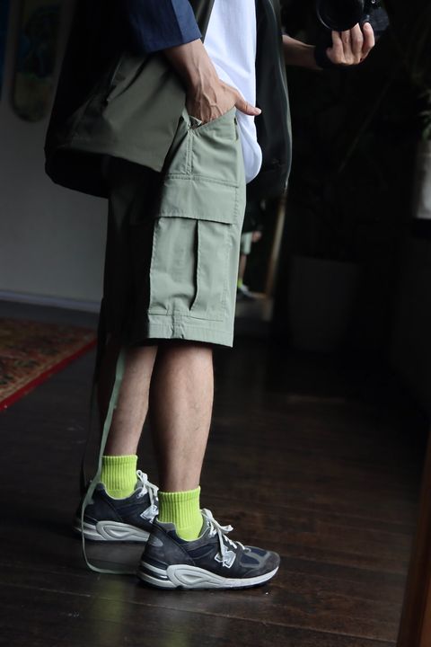 FreshService MICRO TYPEWRITER CARGO SHORTSスタイル