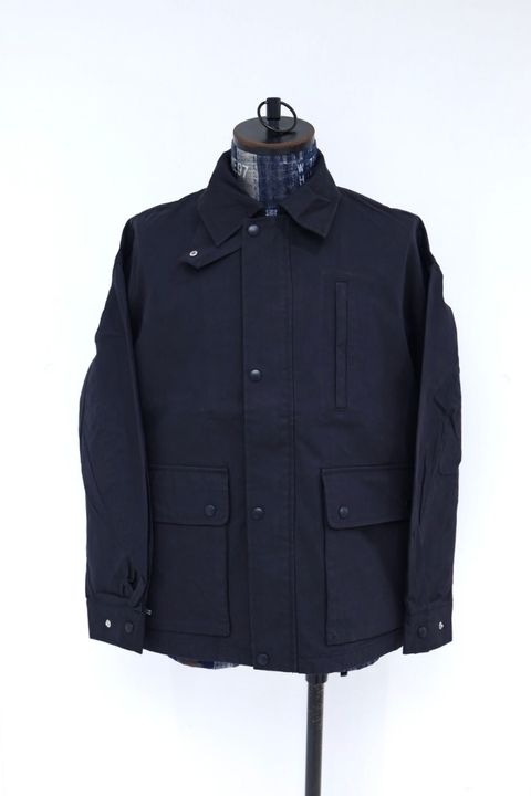 フレッシュサービス WAXED OXFORD UTILITY JACKET(FSC261-30260)NAVY★2月14日(土)発売