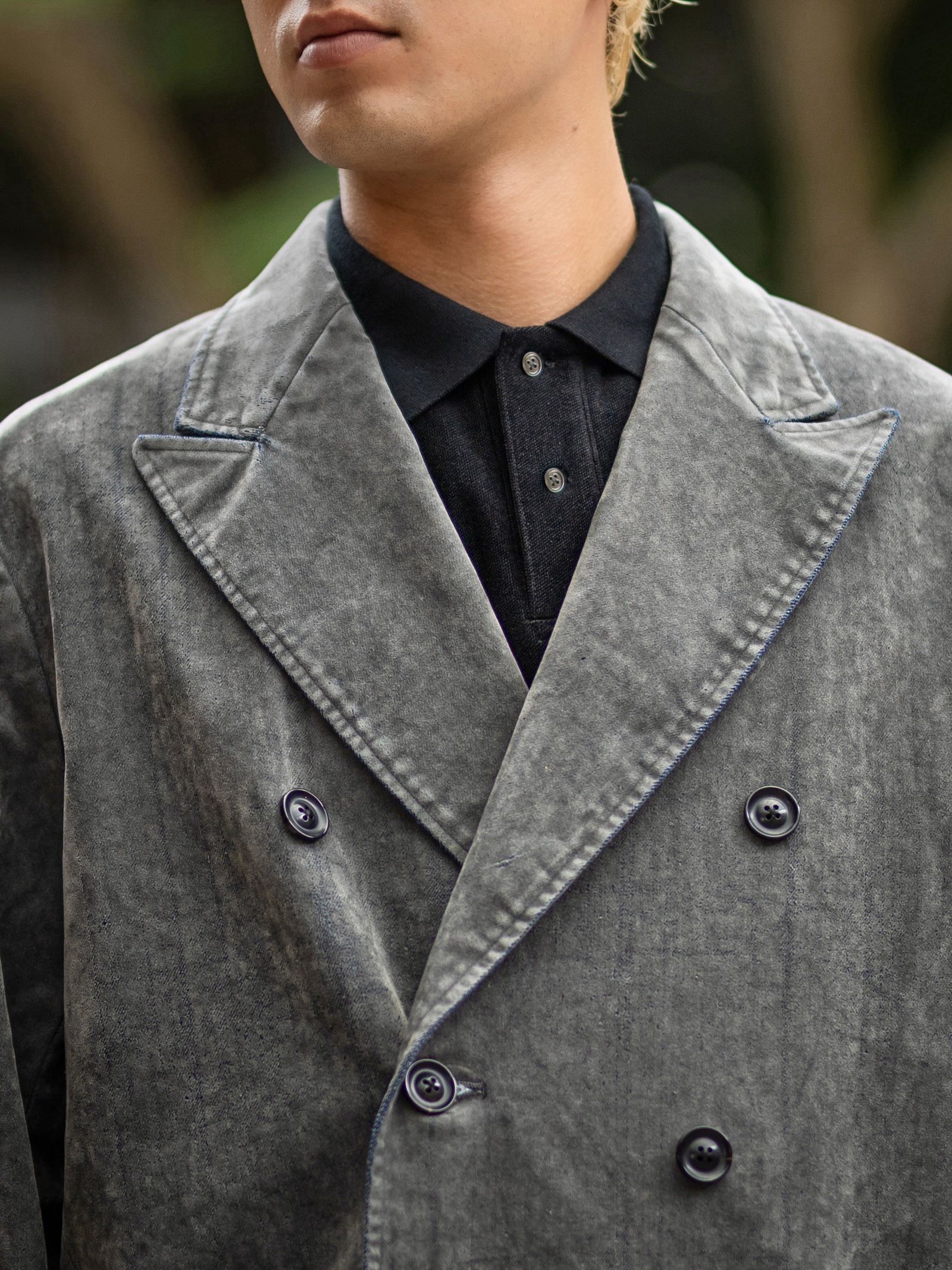 マーカ 26AW RELAXED FIT W.B JACKET(M26C09JK01C) GRAY ☆新作発売！
