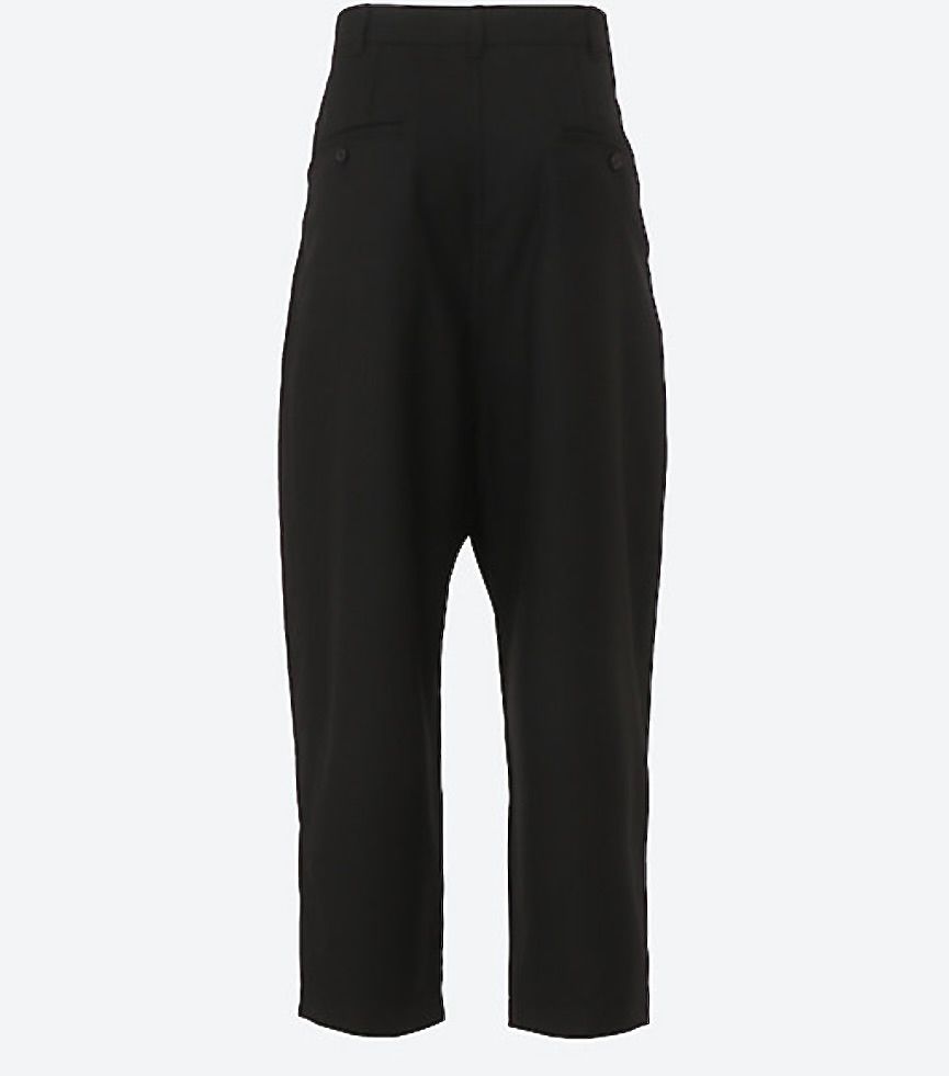 コムデギャルソンオム ウールギャバパンツ(HP-P102-051)BLACK