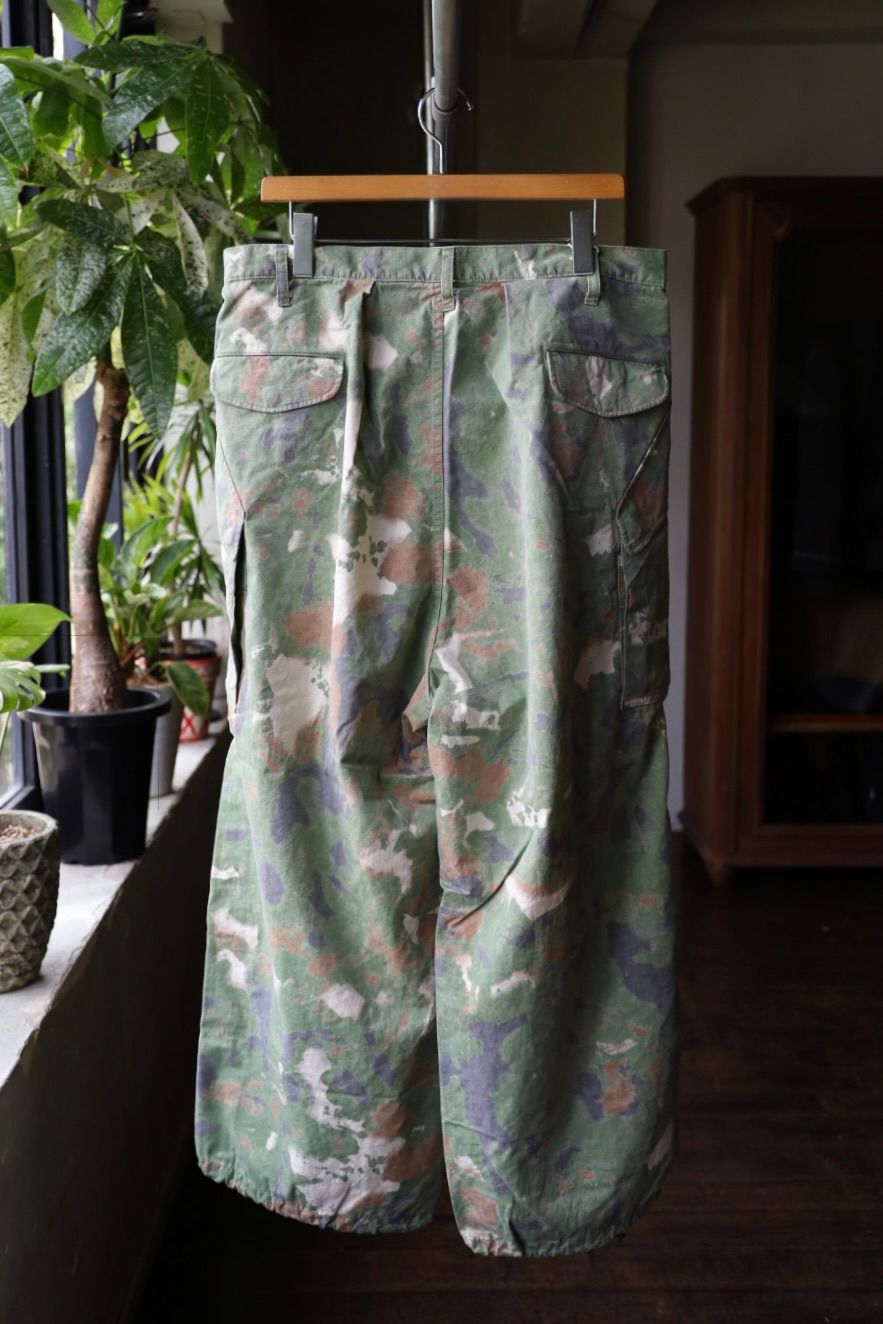 Gurank グランク Poplin camouflage cargo pants(2552)BROWN★新作発売！