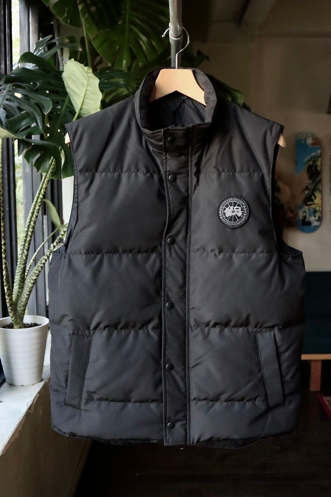 CANADA GOOSE - カナダグース23AW GARSON VEST BLACK LABEL(4151MB