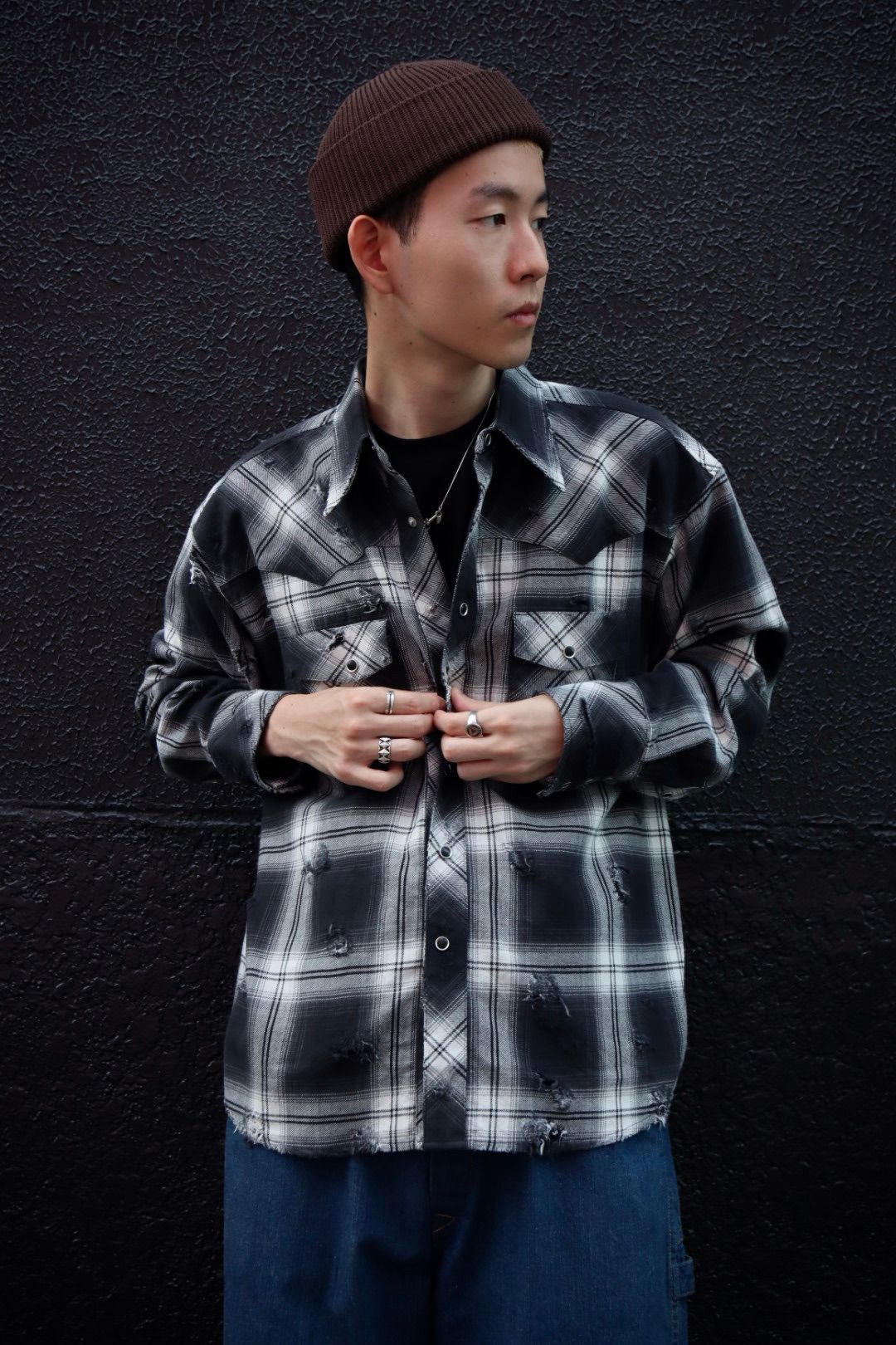 Rafu ラフ 2023AW WESTERN SHIRTスタイル