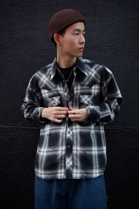 Rafu ラフ 2023AW WESTERN SHIRTスタイル