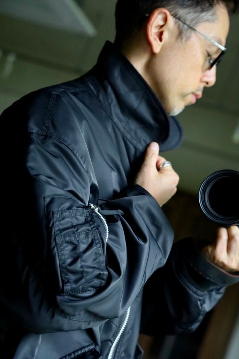 COMME des GARCONS HOMME ナイロンツイルコートスタイル2024.10.08.