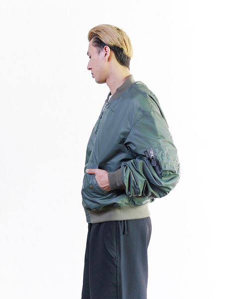 セダン オールパーパスReversible CORDURA Flight Jacket (Sage Green × Orange)10月26日(土)新作発売！