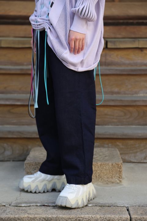KIDILL×rurumu Drawcord Knit Pullover(KL495) style 2021.02.28.