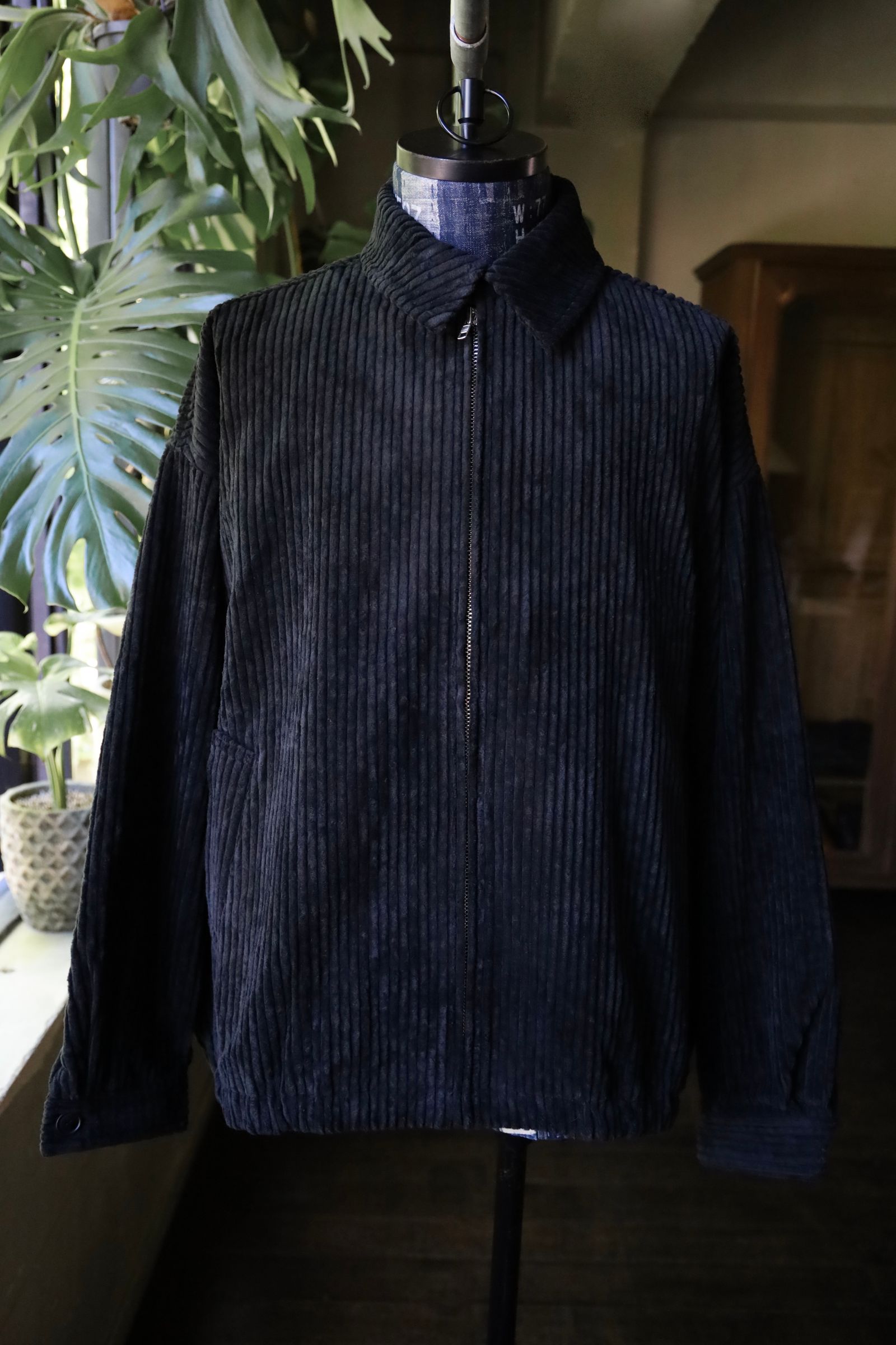 S.F.C 24FW エスエフシーSFC CORDUROY SWING TOP(SFCFW24J04)Black