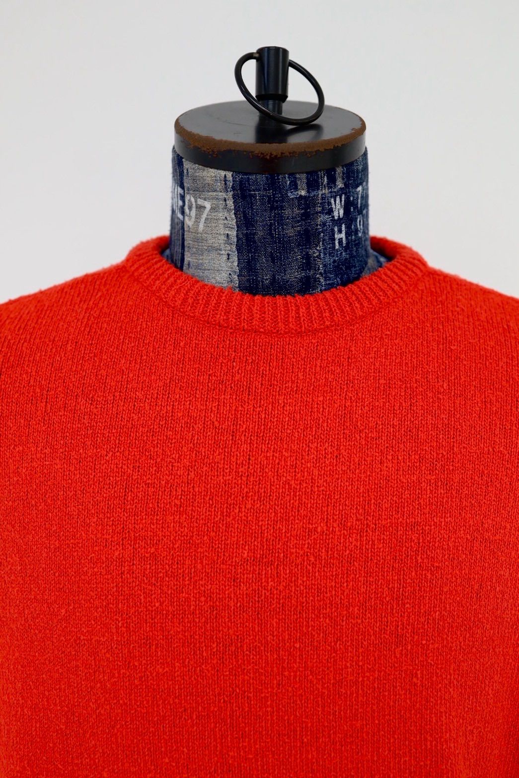 アプレッセ 2026 STYLE1 Washed Silk Nep Crew Neck Sweater(26SAP-03-07)RED☆1月10日(土)発売！