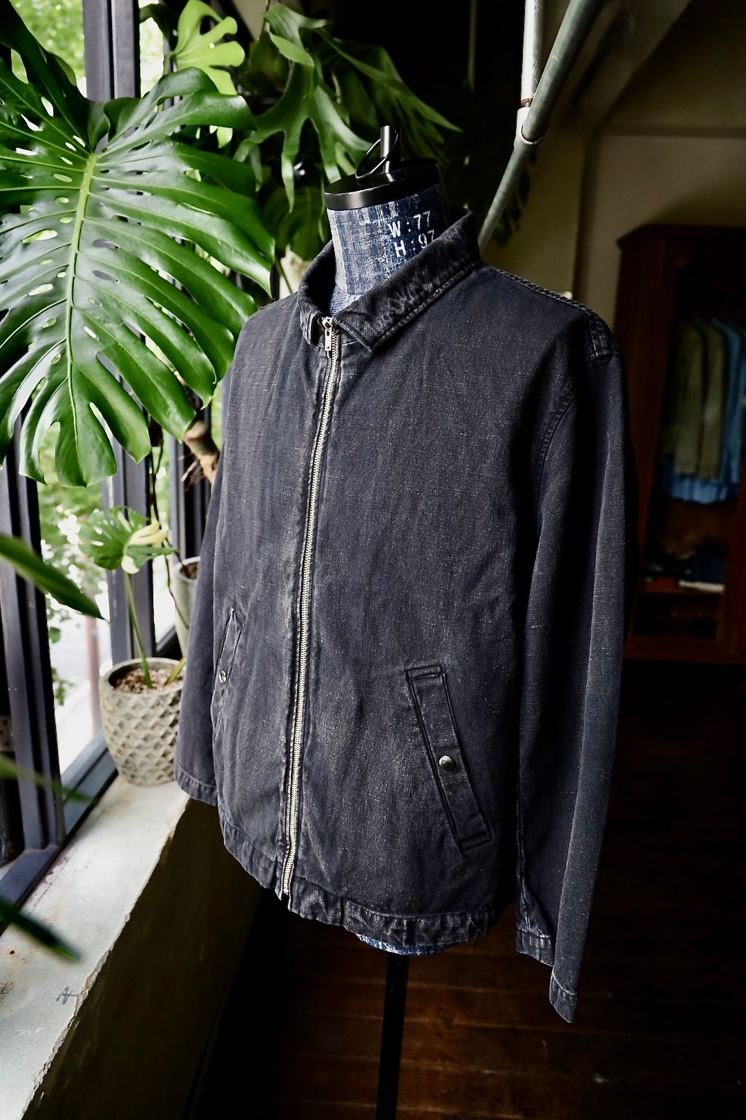 Silk Hemp French Air Force Pilot Jacket(24AAP-01-32H)BLACK7月27日(土)発売！