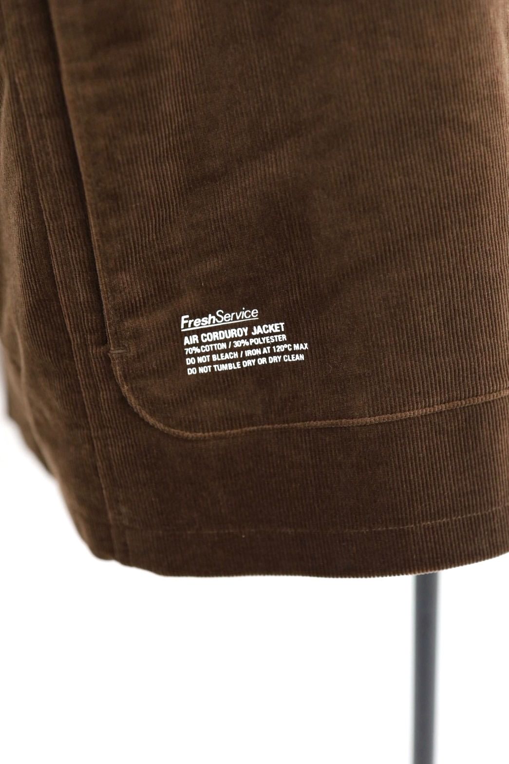 フレッシュサービス 26AW AIR CORDUROY JACKET(FSC263-20086)BROWN☆10月3日(土)新作発売！