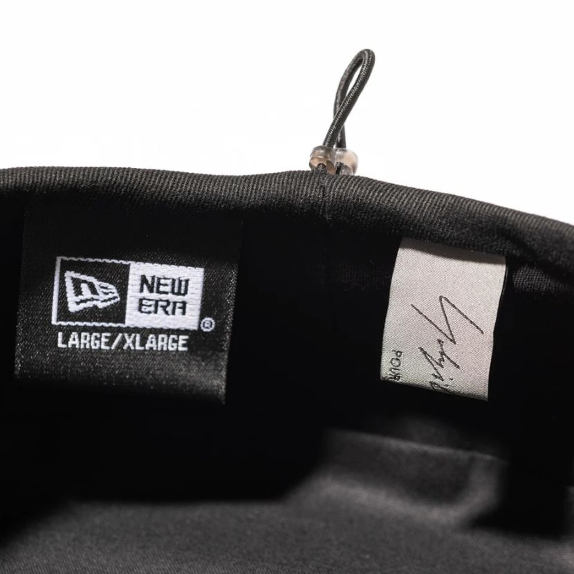 Yohji Yamamoto×NEWERA 23AW シグネチャーロゴベレー(HJ-H95-972)BLACK☆11月1日(水)発売！