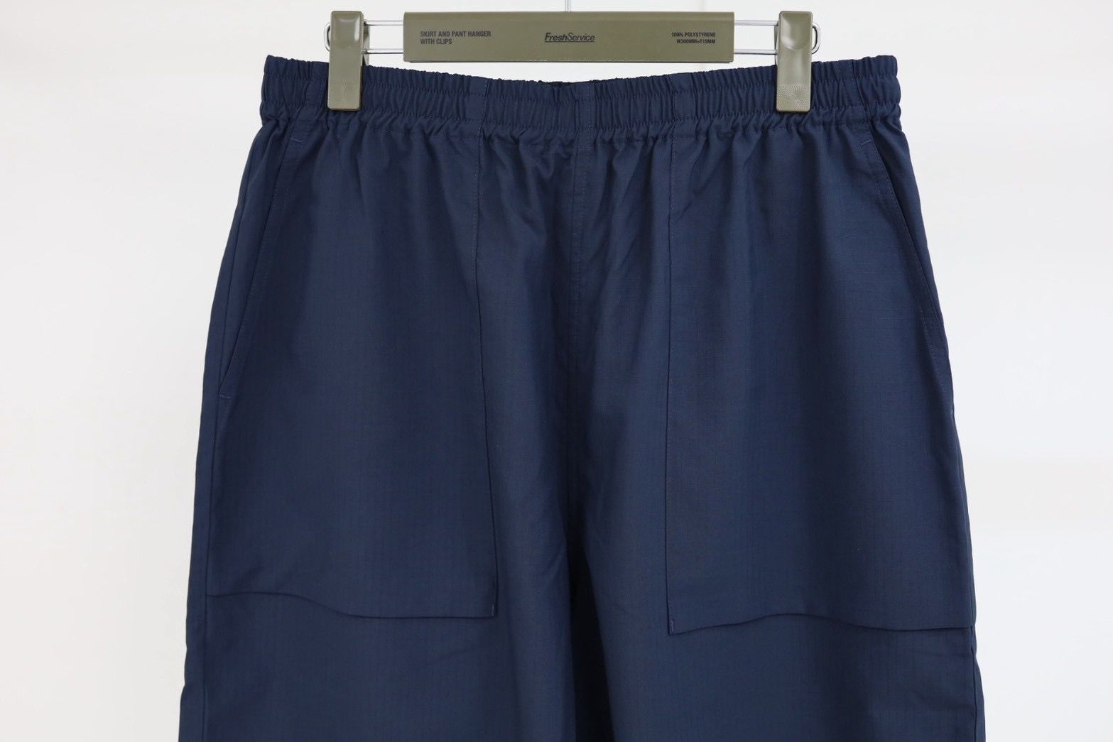 フレッシュサービス 26SS COOLFIBER® RIPSTOP BAKER SHORTS(FSC262-40011)NAVY