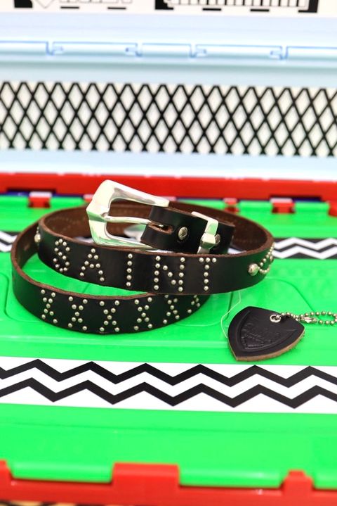 セントマイケル 26SS BLACK STONE HTC_BELT NARROW(SM-MK8-0000-C64)BLACK☆5月16日(土)発売！